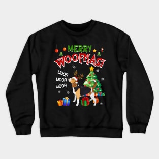 Beagle Merry Woofmas Awesome Christmas Crewneck Sweatshirt